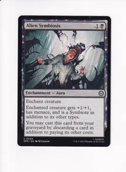MAGIC THE GATHERING MTG MARVEL'S SPIDER-MAN ALIEN SYMBIOSIS (#1) - Image 1
