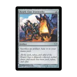 WOTC MtG Fifth Dawn Krark-Clan Ironworks (U) NM - Image 1