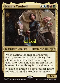 MTG Foil Duskmourn: House of Horror DSK Marina Vandrell MINT - Image 1