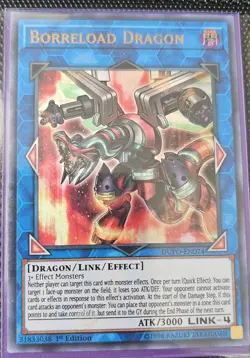 YUGIOH DUPO-EN074 Borreload Dragon Ultra Rare 1st EdItion NM - Image 1