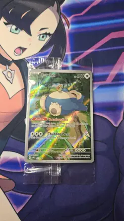 Pokemon Snorlax 051 Promo Card ETB, 151 Series, Sealed M/Nm Condition - Image 1