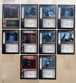 BALROG / MORIA COLLECTION (LORD OF THE RINGS TCG, LOT OF 10 RARE/PREMIUM CARDS) - Image 1