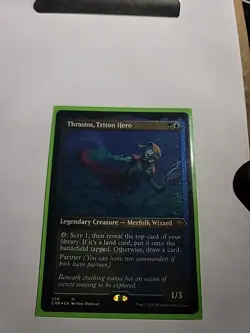 Thrasios, Triton Hero (Foil Etched) Commander Legends Foil - Image 1