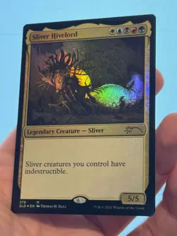 1X FOIL Sliver Hivelord NM MTG Magic Secret Lair Slivers Commander Tribal EDH - Image 2