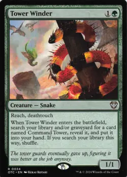 Tower Winder R Commander: Outlaws of Thunder Junction # 34 NM Normal - Image 1