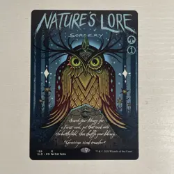 MTG Secret Lair #189 Nature's Lore (Poster) NM - Image 1