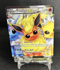 Flareon EX RC28/RC32 Generations Radiant Ultra Rare Holo Full Art NM Pokemon - Image 1