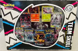 2017 RELEASE BRAND NEW SEALED! Pokemon TCG Team Skull Pin Collection Box - Image 1