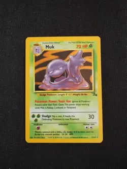 Pokemon Muk 13 Set Fossil Holo Eng - Image 1
