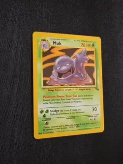 Pokemon Muk 13 Set Fossil Holo Eng - Image 3