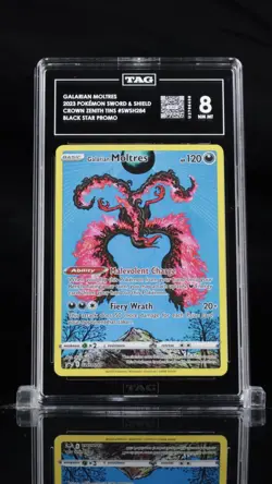 2019-2023 Pokemon SWSH Black Star Promos Galarian Moltres #SWSH284 TAG 8 - Image 1