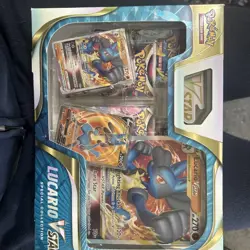 Pokemon Lucario V Star Special Collection Box Factory Sealed - Image 1