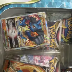 Pokemon Lucario V Star Special Collection Box Factory Sealed - Image 2