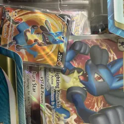 Pokemon Lucario V Star Special Collection Box Factory Sealed - Image 3