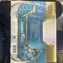 Pokemon Lucario V Star Special Collection Box Factory Sealed - Image 4
