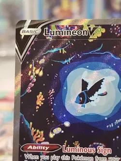 Pokemon TCG Lumineon V GG39/GG70 Crown Zenith Galarian Gallery, Freshly Packed - Image 2
