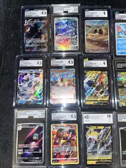 Pokemon TCG 20 graded slabs most japanese but a couple english, 8-10 range - Image 2