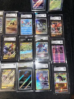 Pokemon TCG 20 graded slabs most japanese but a couple english, 8-10 range - Image 3