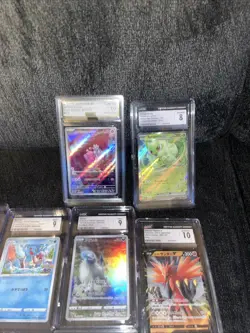 Pokemon TCG 20 graded slabs most japanese but a couple english, 8-10 range - Image 4