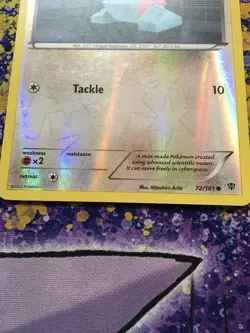 Pokemon TCG - Porygon - 72/101 Plasma Blast - 2013 Reverse Holo - LP - Image 4