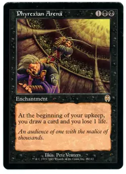 1X PHYREXIAN ARENA [APC - APOCALYPSE] - MTG VINTAGE CARD [VERY GOOD] - Image 1