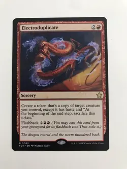 Electroduplicate MTG Magic the Gathering Card NM Near Mint FDN - Image 1