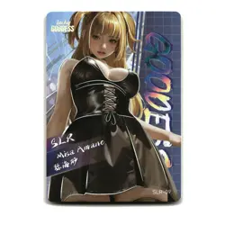 Goddess Story Waifu Card Lucky Goddess 2 Misa Amane SLR-09 Death Note - Image 1