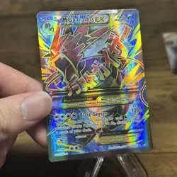Mega M Gyarados EX Full Art Holo 115/122 XY Breakpoint Pokemon Card LP+/NM - Image 2