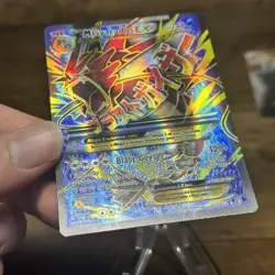 Mega M Gyarados EX Full Art Holo 115/122 XY Breakpoint Pokemon Card LP+/NM - Image 4