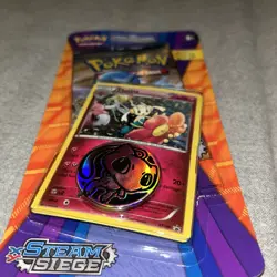 Pokemon "Steam Siege" 10-Card Sealed Checklane Booster (Mega Gardevoir) X1 - Image 1