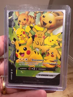 Pikachu v Union 25th Anniversary Collectible Card Set 4 Cards - Image 2
