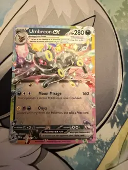 Umbreon ex 60/131 Prismatic Evolutions Double Rare NM Pokemon Card - Image 1