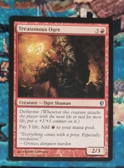 MTG - Treasonous Ogre - Conspiracy 2014 magic the gathering - Image 1