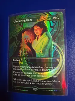 Obscuring Haze (Borderless) Commander Masters Foil - Image 1