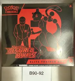 Pokemon TCG: Destined Rivals Scarlet And Violet ETB -Brand New Sealed - Image 1