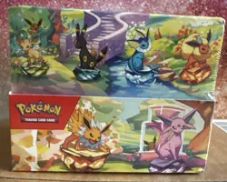 Pokemon TCG SV8.5 Prismatic Evolutions Mini Tin Display Factory Sealed - Image 1