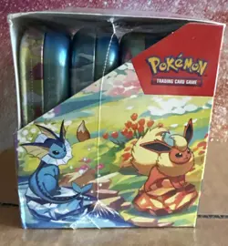 Pokemon TCG SV8.5 Prismatic Evolutions Mini Tin Display Factory Sealed - Image 3