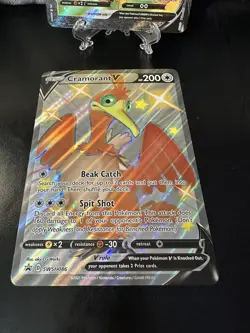 Pokemon Jumbo -Pikachu V Union Promo 25th Anniversary Celebrations Cramorant NM - Image 3