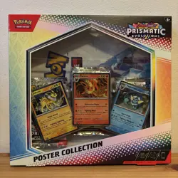 Pokemon Scarlet And Violet Prismatic Evolutions Poster Collection Factory Sealed - Image 1