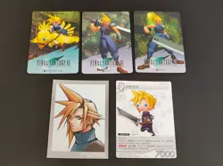 Final Fantasy 7 Art Museum Trading Card SP 139 Cloud Strife VII Japanese eb143 - Image 1