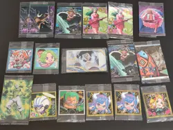 One Piece Doflamingo 15 SR Wafer Zoro Sticker Card Japanese bulk lot fym7-061 - Image 1