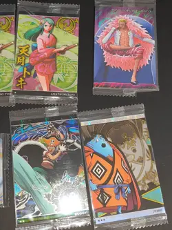 One Piece Doflamingo 15 SR Wafer Zoro Sticker Card Japanese bulk lot fym7-061 - Image 2