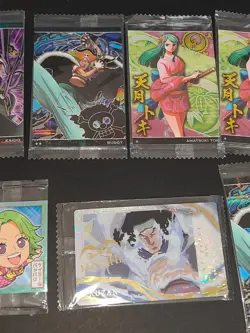 One Piece Doflamingo 15 SR Wafer Zoro Sticker Card Japanese bulk lot fym7-061 - Image 3