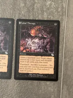 Vintage MTG ** Cabal Therapy ** Judgment ** Lot of 2 - Image 3