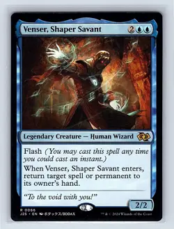 Venser, Shaper Savant #66 Regular Rare MTG 2024 Foundations Jumpstart (J25) - Image 1