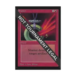 WOTC MtG International Ed. Shatter (C) NM - Image 1