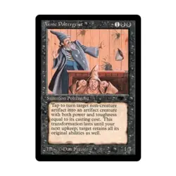 WOTC MtG Antiquities Xenic Poltergeist (U) EX - Image 1