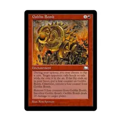 WOTC MtG Weatherlight Goblin Bomb (R) Fair - Image 1