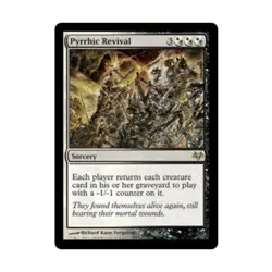 WOTC MtG Eventide Pyrrhic Revival (R) (Foil) NM - Image 1