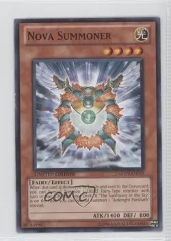 Nova Summoner YuGiOh Gold Series 3 Limited Edition Box Collection #GLD3-EN011 - Image 1